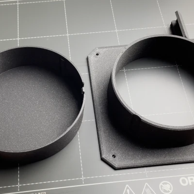 Ống Dẫn Khí Ra Ngoài Cho Lồng Máy Original Prusa (Quạt 120mm)