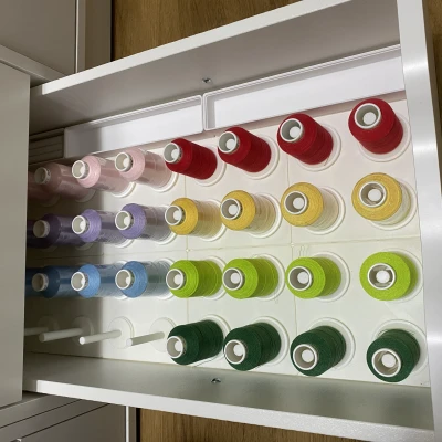 Chân Cuộn Chỉ Lớn Cho Gridfinity Kiểu Overlock