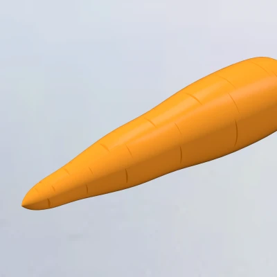 Mũi cà rốt cho người tuyết