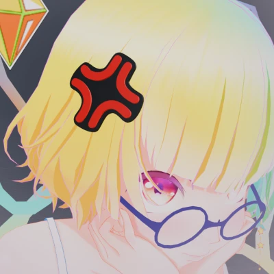 Kẹp Tóc "Anime Tức Giận"