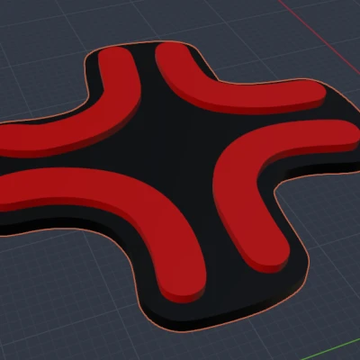 Kẹp Tóc "Anime Tức Giận"