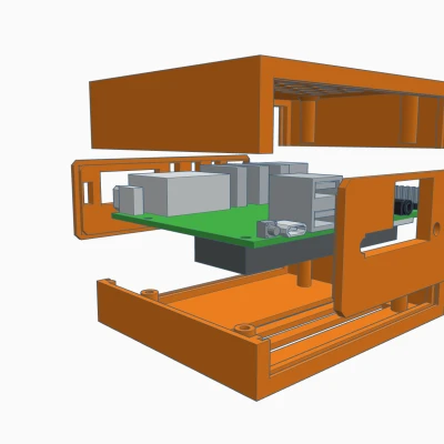 Vỏ Case Cho Orange Pi 5 Plus