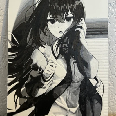 Kurisu Makise (HueForge) - Mô hình in 3D