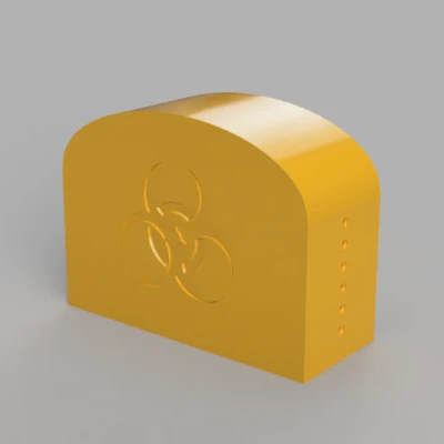 Hộp đựng dao cạo an toàn đã qua sử dụng