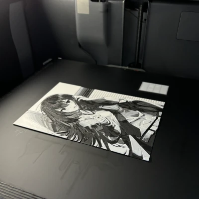 Kurisu Makise (HueForge) - Mô hình in 3D