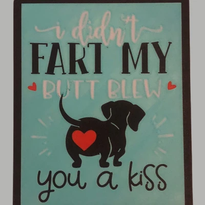 Tôi Không Hề Đánh Rắm - Mông Bạn Thổi Nụ Hôn Cho Tôi Đèn LED / Biển Hiệu