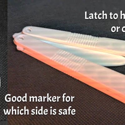 Dao Bướm TF2 Hoạt Động Được - Mô Hình 3D