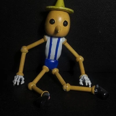 Búp Bê Pinocchio Khớp Bi
