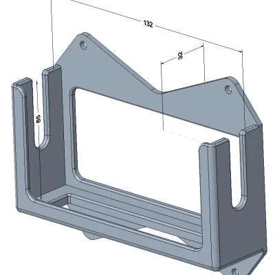 Giá đỡ VESA cho Surface Dock