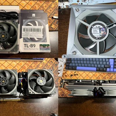 Nâng cấp Tản nhiệt Quạt 92mm cho Aliexpress Radeon RX 5700 và RX 5700 XT