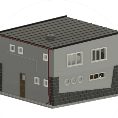 Mô hình Nhà Gia Đình Kiểu V - Šumperák Tỉ lệ HO/H0 và TT