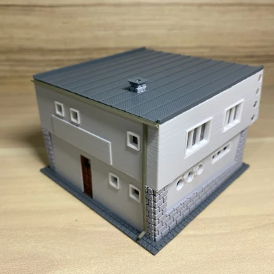 Mô hình Nhà Gia Đình Kiểu V - Šumperák Tỉ lệ HO/H0 và TT