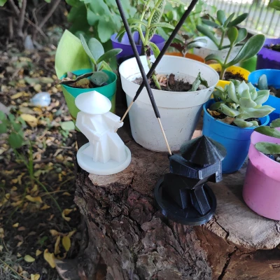 Đế Cắm Nhang Samurai / incense Samurai Holder