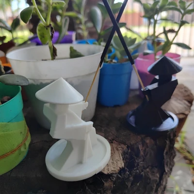 Đế Cắm Nhang Samurai / incense Samurai Holder