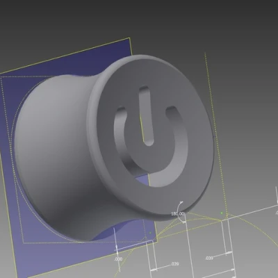 Khuôn Nút Nguồn Cho Tai. Hoặc Giãn Tai