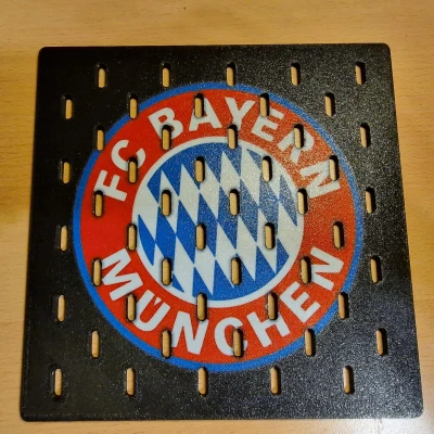 Logo FC Bayern München Cho Tấm IKEA Skadis 220*220mm