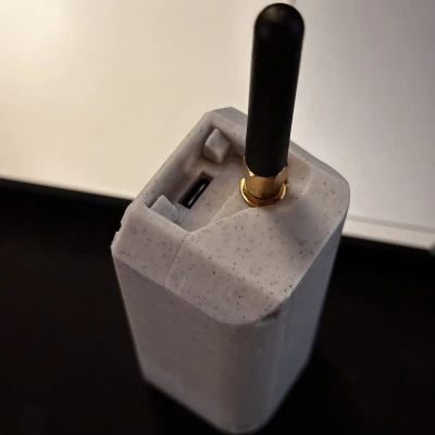 Vỏ Heltec V3 Meshtastic (1x 18650) có nút bập bênh