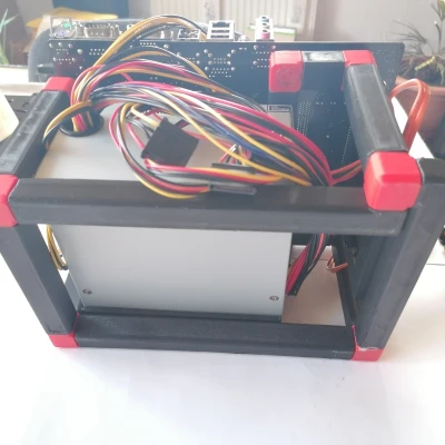 Vỏ case PC micro ATX / bàn thử nghiệm nhỏ gọn cho GPU