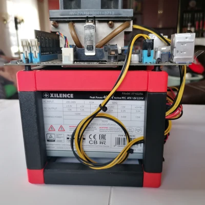 Vỏ case PC micro ATX / bàn thử nghiệm nhỏ gọn cho GPU