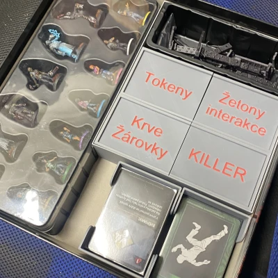 Hộp đựng phụ kiện board game Dead by Daylight - Bản CZE và EN