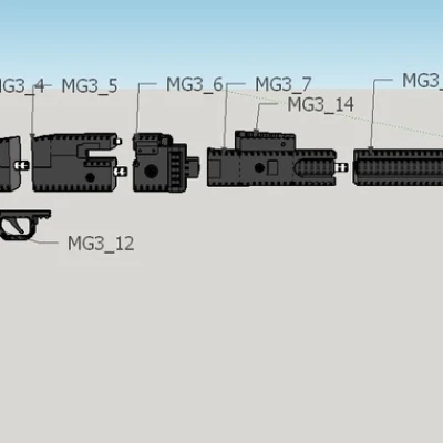 Mô hình MG3 Tỉ Lệ 1:1 Cho Dân Cosplay và Sưu tầm