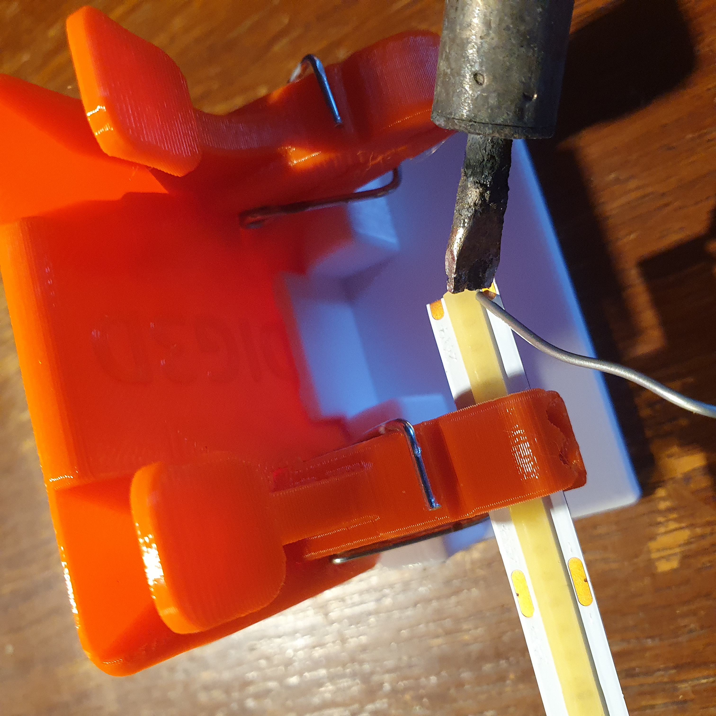 Đế Ngang Cho Solderfingers2_single_5mm của idig3d