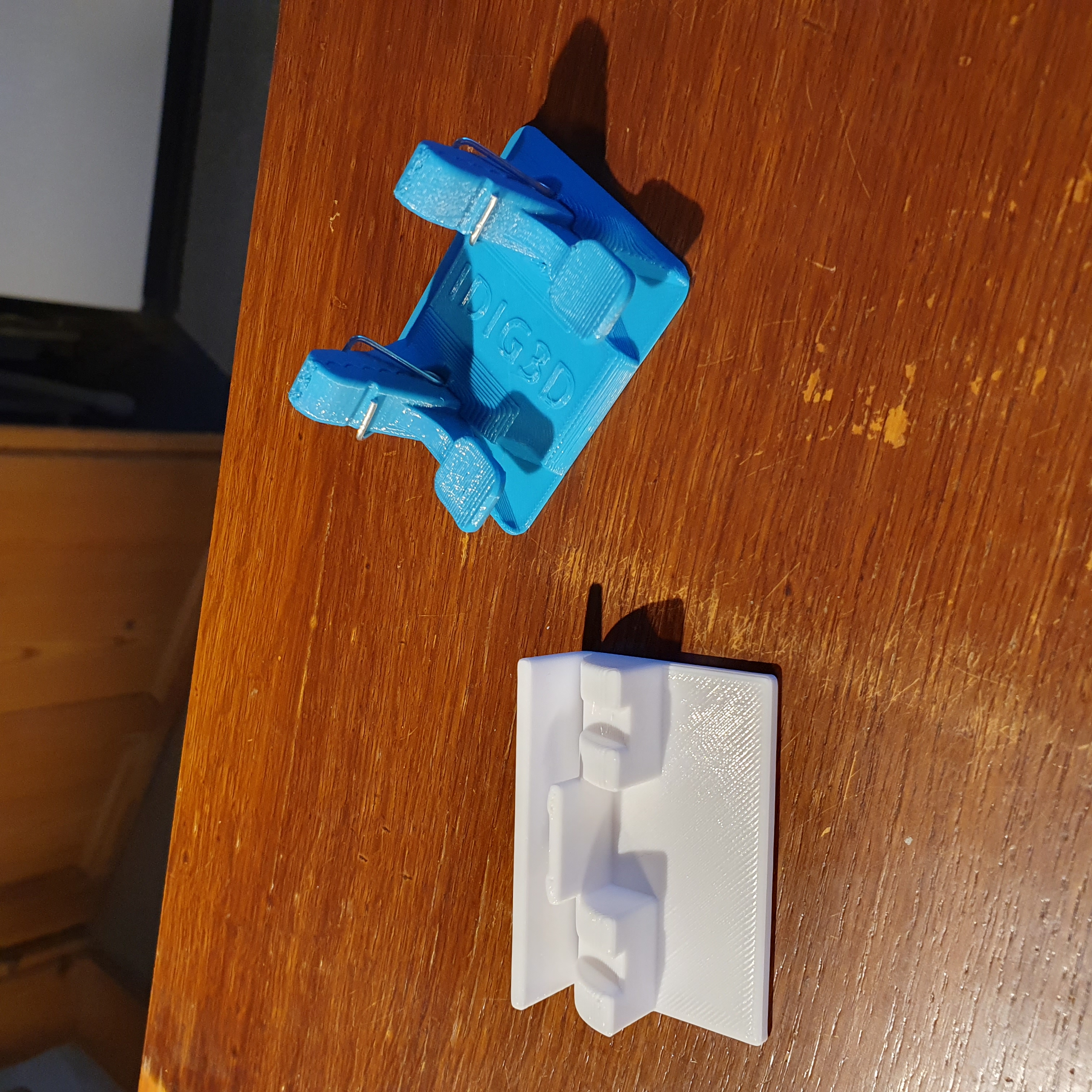 Đế Ngang Cho Solderfingers2_single_5mm của idig3d