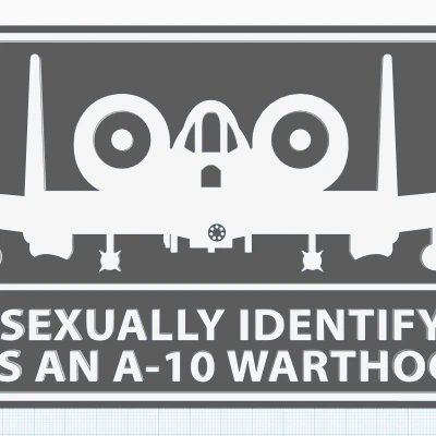 Biển A-10: "Tôi xác định giới tính là A-10 Warthog"