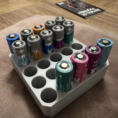 Giá đỡ pin AA - Stand for AA batteries