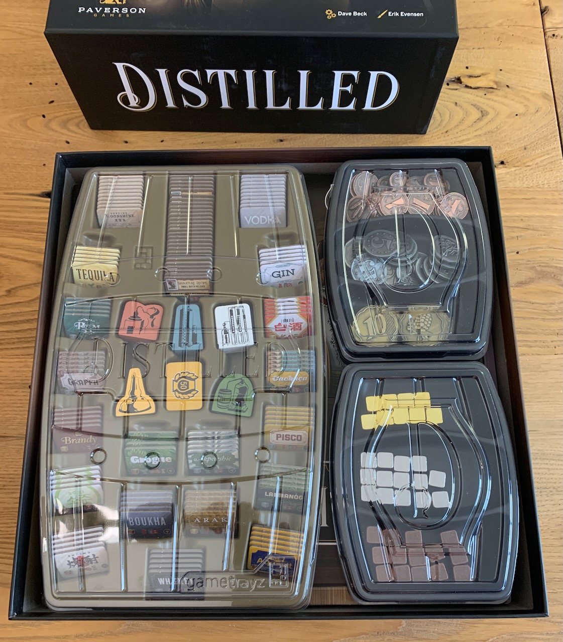 Hộp Đựng Bài "Distilled Organizer"