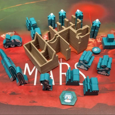 On Mars: Khay Đựng Token Người Chơi