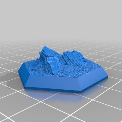 Bộ Đế Lục Giác - Chủ đề Đá