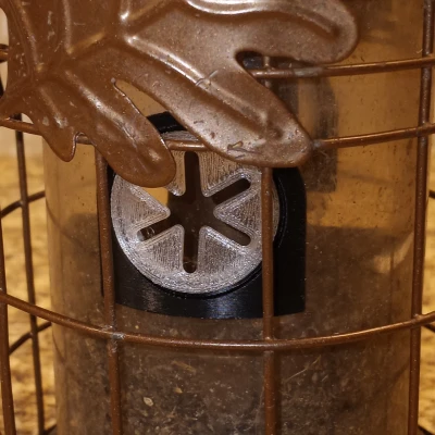 Cửa Chống Sóc Cho Lồng Chim Kèm Cao Su TPU