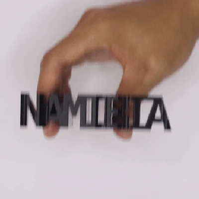 Bản đồ Namibia Chữ Lật (Namibian map text-flip)