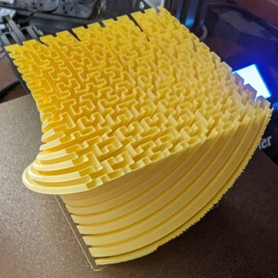 Đường Cong Hilbert Xoắn Ốc