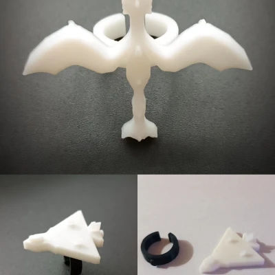 Máy Bay Đồ Chơi Gắn Nhẫn