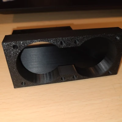 Tấm che quạt Tenstorrent e75 với hai quạt 40mm