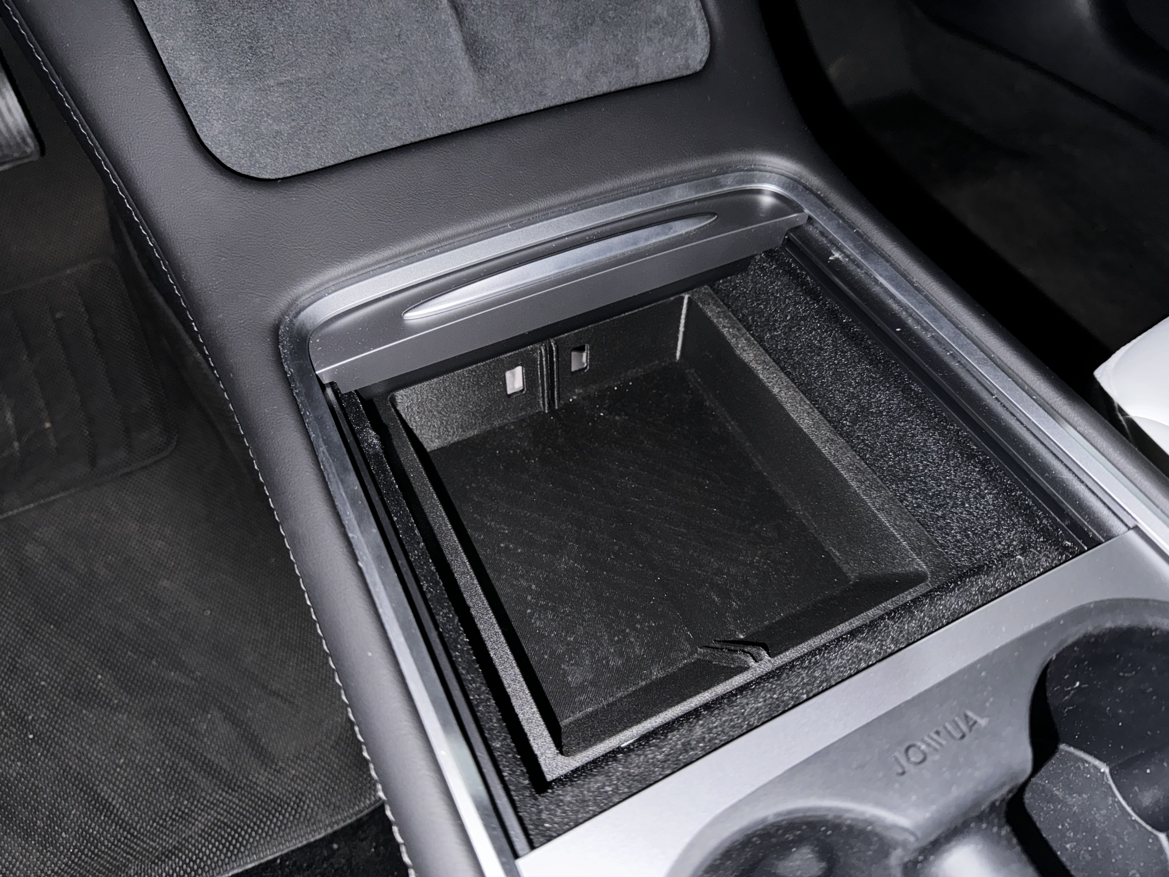 Khay Console Giữa Tesla Model 3 / Y Có Vách Ngăn Tháo Rời