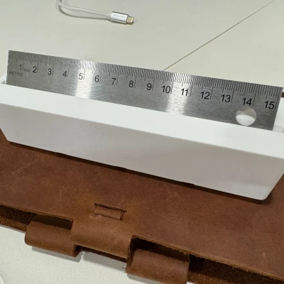 Kẹp Thước Nghiêng Gridfinity 150MM Đơn