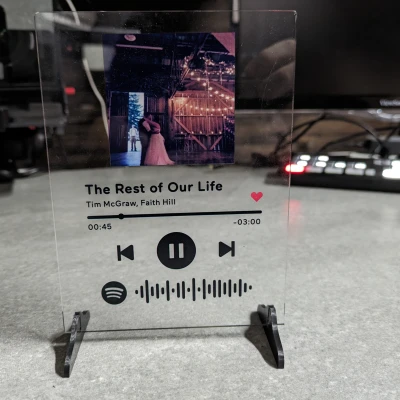 Chân đế Mica (Để ảnh hoặc đồ thủ công)