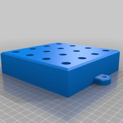 Khối Cất Giữ Mũi Soi Tường 1/2 inch