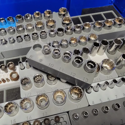 Khay Đựng Socket Husky 8-13mm Chuẩn Gridfinity