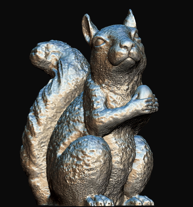 Tượng Sóc Tinh Nghịch