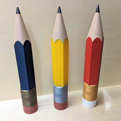 Hộp Đựng Bút Chì Hình Cây Bút Chì Khổng Lồ