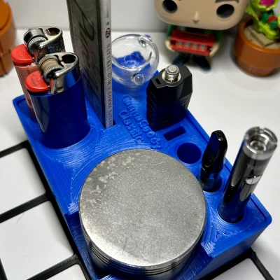 CannaCaddy Classic - Hộp đựng đồ dùng cần sa tương thích Gridfinity