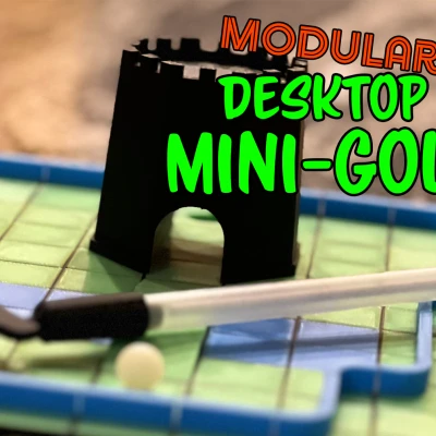 Bộ Mini Golf Mini Để Bàn Modular