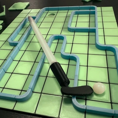 Bộ Mini Golf Mini Để Bàn Modular