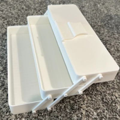 Khay Đựng Dao Nĩa / Dụng Cụ Ăn, Tiết Kiệm Diện Tích, Vừa Vặn Ngăn Kéo Thông Thường