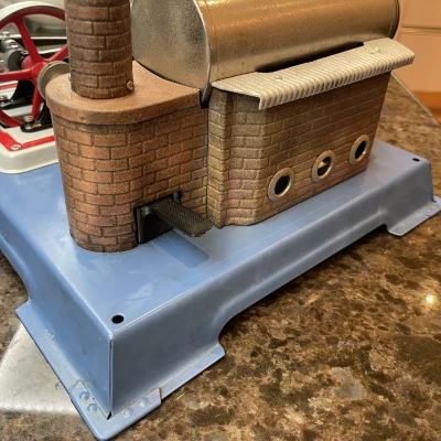 Khay hứng nước ngưng tụ cho động cơ hơi nước Wilesco D16