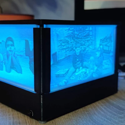 Hộp đèn LED Litophane